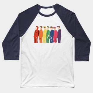 BTS muster rainbow photoshoshoot Baseball T-Shirt